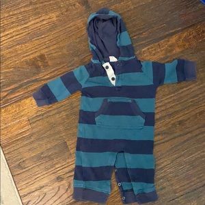 Hooded Striped Outfit